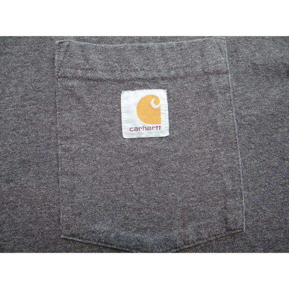 Carhartt Men's Loose Fit Pocket T-Shirt - Gray - Picture 3 of 4